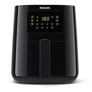 PHILIPS Airfryer 5000-serie, maat L, 4,1 l (0,8 kg), 13-in-1 kookfuncties, Wifi aangesloten, 90% minder vet met Rapid Air Technology, HomeID-app, compatibel met Alexa (HD9255/90)