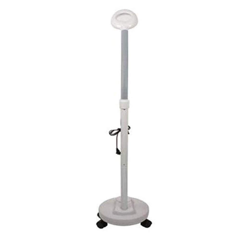 EUQKKWLOY Lámpara de pie con Lupa LED 3X, luz fría, Lupa Grande portátil, lámpara de iluminación con Lupa Ideal.