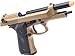 Evike Airsoft - WE-Tech Metal M9 Heavy Weight GBB Airsoft Professional Practice Airsoft Pistol (Color: Tan) - (PID: 52651)