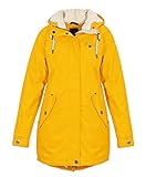 Regenmantel mit individuell anpassbaren Armbündchen durch Druckknöpfe, innen enganliegende elastische Bündchen