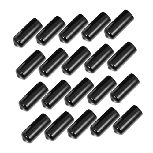 Gogogmee Pool Cue Stick Tips Kit 20pcs Pool Grip to Hold Cue Stick Cue Head Cover Tips Slip-