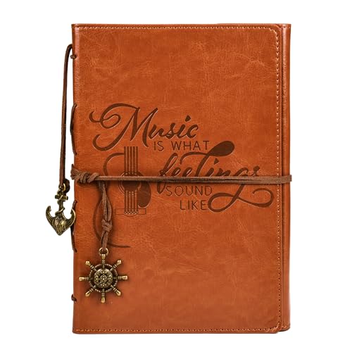 Unique Music Themed Personalized Notebook Gifts Cool Gifts For Music Lovers Musicians Writers Teacher Singers Songwriting Journal