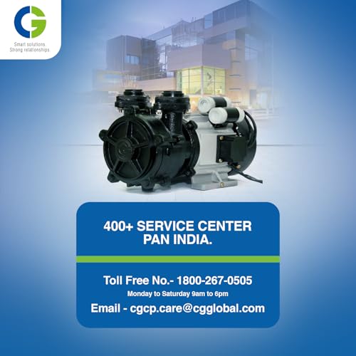 Image of CG- CGTURBO052C | Turbo -II | 0.37kW /0.5 HP| Water Pump | Cooper Winding | Cast Iron Body | SS Shaft & Impeller | Rust Resistant CED Coated Component | Overload Protection | 1Yr Manufacturer Warranty