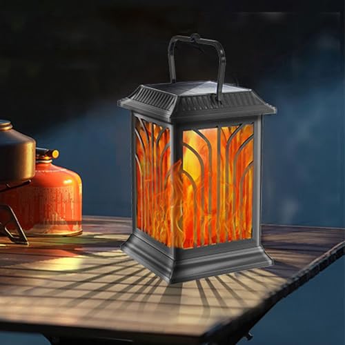 Lampe de tente à flamme automatique étanche pour éclairage de randonnée