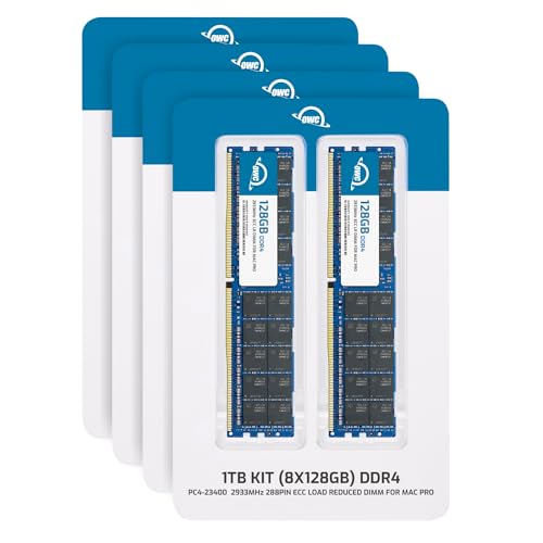 Image of OWC 1TB (8 x 128GB) PC23400 DDR4 ECC-R 2933MHz LRDIMMs Memory Compatible with Mac Pro 2019 and up Models | 288-Pin Compatible with Mac Pro (2019) 7,1 Models