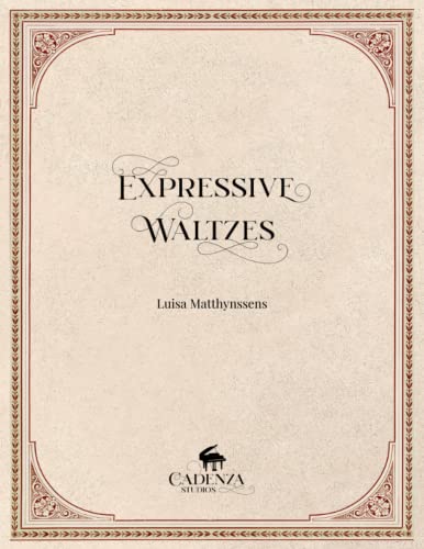 Expressive Waltzes partition de piano de style romantique - 2