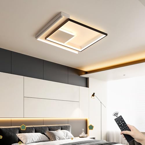 Éclairage de plafond LED dimmable 3000K-6000K avec télécommande