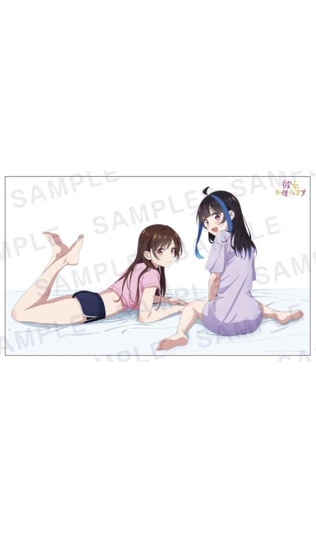Amazon.co.jp: 彼女お借りし Season3 Blu-ray Amazon特典 布ポスター