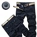 JPLZi atacs fg 32x32 Mens Jeans Flex Jeans for Men Men's Stretch Tactical Pant Water Resistant Ripstop Cargo Pant Navy