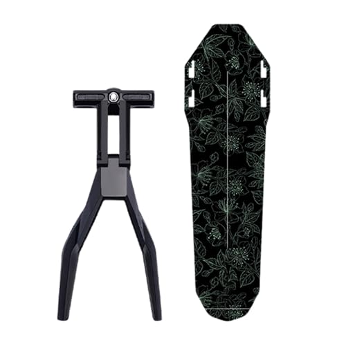 Guardabarros trasero para bicicleta que evita manchas de barro con su protector ajustable 6
