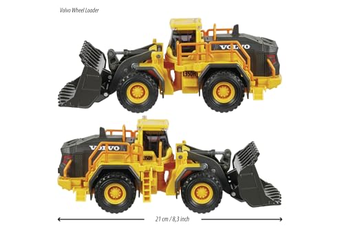 Tracteur À Pelle Volvo Majorette La Boîte - vue 5