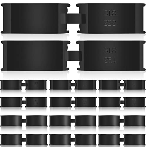 12 Pcs Bicycle Handlebar Shim Rubber Gasket 22.2/25.4 mm to 31.8 mm Bike Handlebar Shim Spacer...