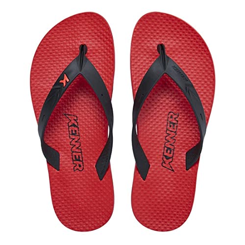 Chinelo Masculino Kenner DGX Summer Vermelho 42