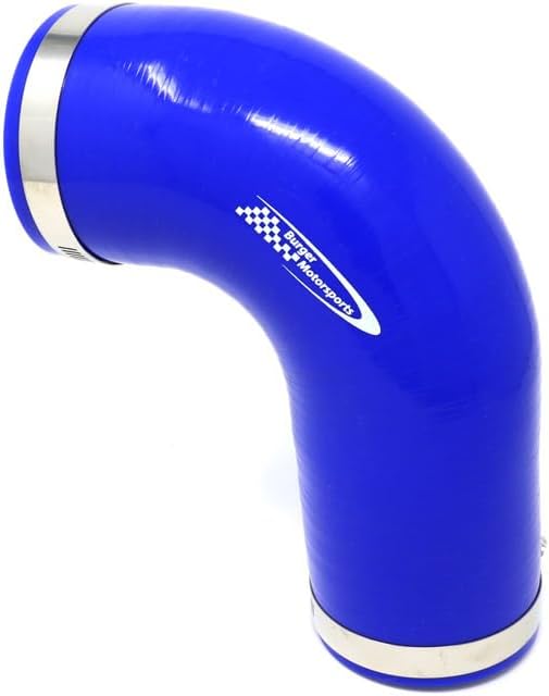 BMS Silicone Intake Pipe Upgrade compatible with 2024+ Toyota Tacoma 2.4L Turbo (Red)