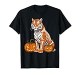 Photo Gallery scheletro tigre strisce halloween - animale spettrale maglietta Photo Gallery scheletro tigre strisce halloween - animale spettrale maglietta