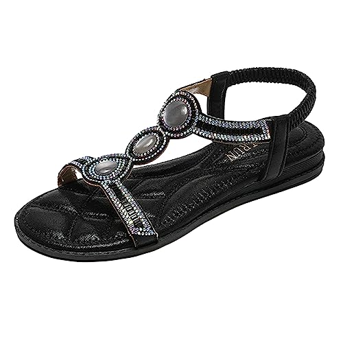 Sandales femme semelle souple chaussures décontractées cuir