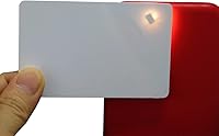 Vista 2 de Paquete de 10 tarjetas inteligentes inteligentes RFID de 1K compatibles con Mi-fare Classic 1K 13.56MHz 14443A, tarjeta blanca, tarjetas clave