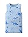 AQEACARMON Baby Boys' Tank Tops Shark 3 Pack Tanks Set（Shark/Shark/Gray 3T）