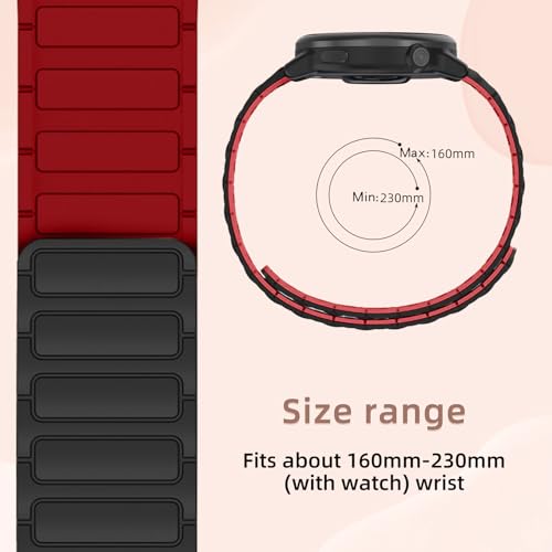 Correa de silicona 20mm para reloj Garmin miniatura 4
