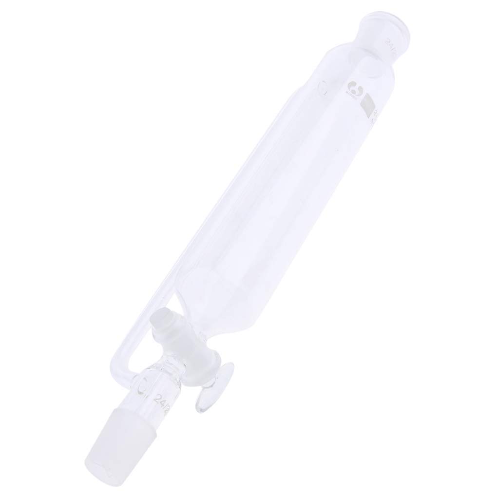 Tropftrichter aus Glas mit Druckausgleichsrohr und Absperrhahn, transparent, 250 ml