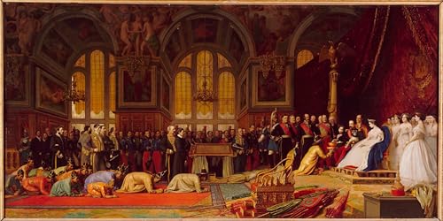 Peinture sur Toile d'Art Abstrait, l'élégance de Fontainebleau pour sublimer un salon moderne