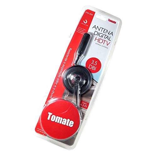 Antena Digital HD Interna e Externa C/Cabo 5mt