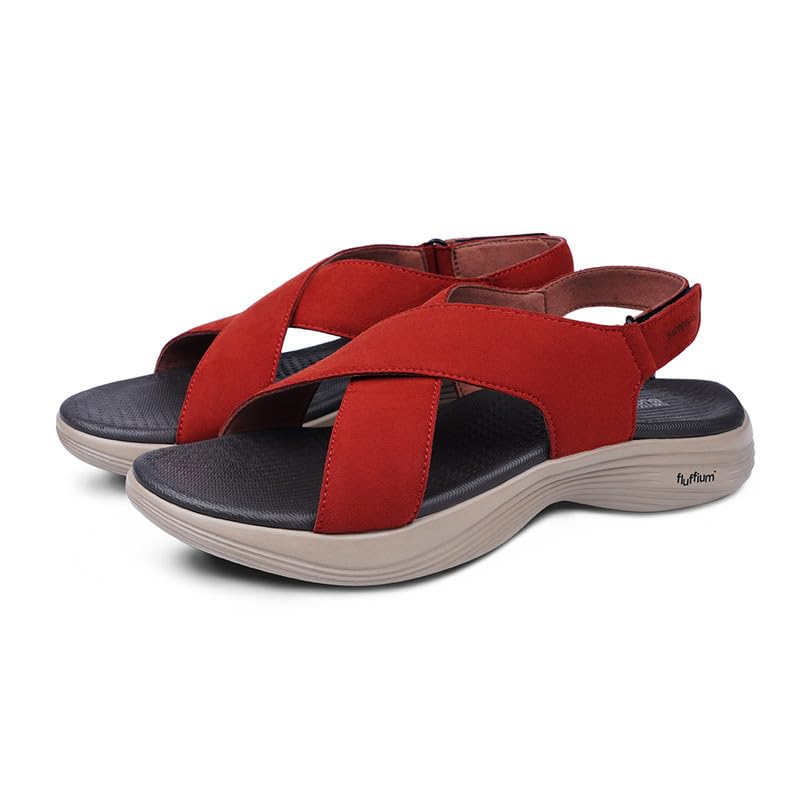 Image of HAPPENSTANCE | Grace | Velcro Closure Sandals for Women - Simple and Comfortable
