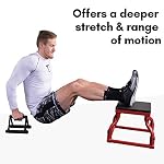 Body-Solid Tools Premium Push Up Bars - Steel Frame Push-Up Handles for Floor, Strength Training, Calisthenics Equipment, 1000 lbs Weight Capacity - Image 2