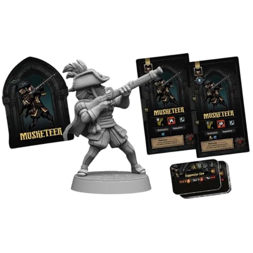 Image of Mythic Games Darkest Dungeon: Musketeer Board Game Accessory by SFG 1-4 Players 90-120 Minutes of Gameplay 14+