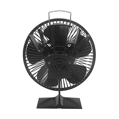 Ventilador de estufa alimentado por calor con detección automática de leña con ventilador eficiente para madera de pellets