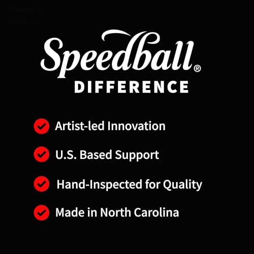 Speedball Kit para Caligrafia Speedball Sketching 2964, Preto Marrom e Metálico