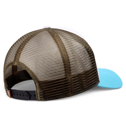 Gorra de surfista Coastal HFT Trucker de alta estructura y acabados premium 3