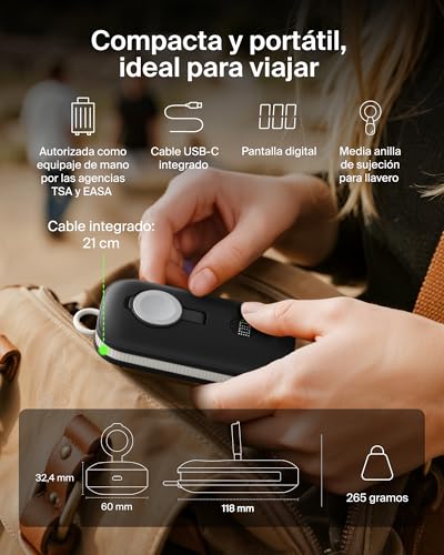 Batería externa Belkin para evitar quedarte sin energía en tu Apple Watch y móvil USB C 6
