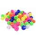 TRIXES Bicycle Spoke Beads Multicolour Approx. 72 Pack