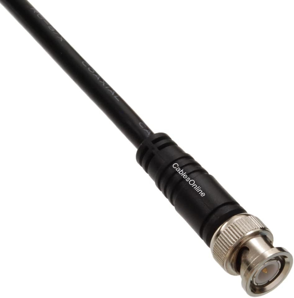 Buy 1ft RG8X Pure Copper with BNC Male to BNC Male