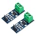 MECCANIXITY 2pcs ACS712 Current Sensor Module 5A Range Hall Effect Current Sensor Current Measuring AC/DC for Detecting Current