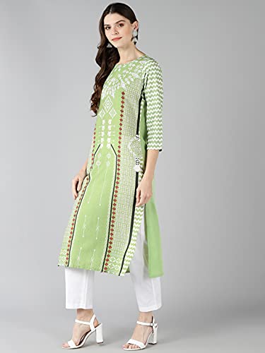 Image of Vaamsi Women's Crepe Regular Kurti