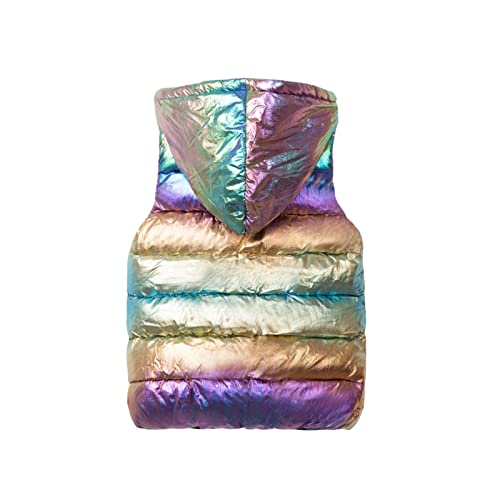 Mud Kingdom Boys Girls Hooded Vests Outerwear Zip-up Lightweight Casual Warm Jackets Autumn Winter2