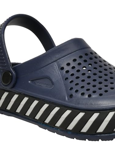 Image of Impakto Slide Wave Comfortable Classic Ultra Soft Daily Used, Lightweight with Adjustable Back Strap Design Clog & Slippers for Men's & Boy's