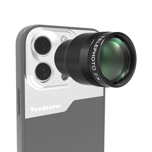 Téléobjectif 2x pour téléphone idéal pour photos de voyage avec sac portable