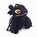 Jouets en Peluche 4 Pouces Toothless Night Fury Peluche Toy Doll Comment Drainer Vos Jouets Pendantes Dragon pour Les Enfants Adultes