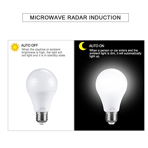 GHC LED Lamps LED 27 Lampadina con PIR sensore di