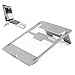 Produktbild New Bee Laptop Ständer Aluminium Notebook Ständer 7-15" Tragbarer Faltbarer, belüfteter Computer Ständer für MacBook Pro/Air, Apple Laptop Notebook und Tablet mit Anti-Rutsch-Silikon Pad