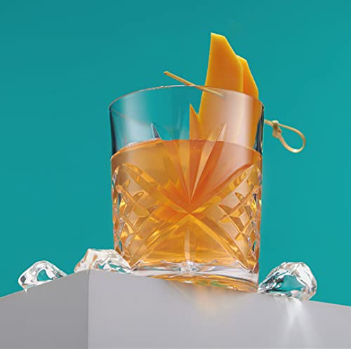 Godinger Shatterproof Acrylic Old Fashioned Rocks Glasses, Set of 4, 11oz - image 2