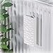 com-four® 3x Luftbefeuchter Heizung - Heizkörper Luftbefeuchter mit Wellenmuster - Heizung Wasserverdunster aus Keramik im modernen Design (weiß - Wellen)
