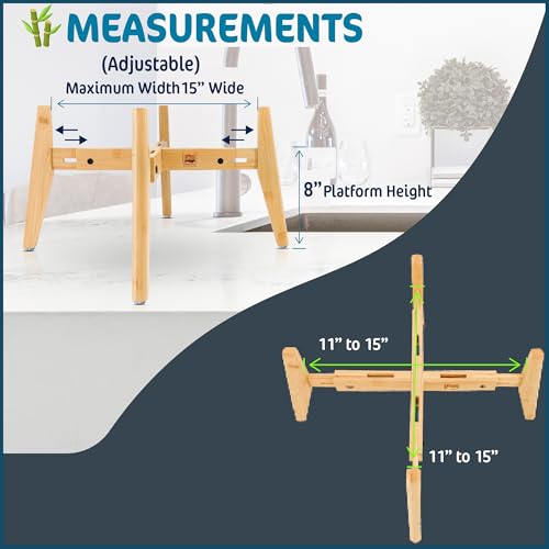 Durable Bamboo Stand Close up