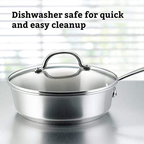 Farberware Millennium Stainless Steel Cookware Pots And Pans Set, 10 Piece #TOP3