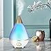 Youyijia Luftbefeuchter LED Ultraschall 3 L Air Humidifier Ultra Leise Diffusor Aromatherapie Aroma Diffuser Raumbefeuchter Luftreiniger mit 7 facher LED Farbwechsel für Schlafzimmer Büro Babyzimmer