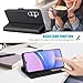 Kuafcase for Samsung A15 4G/5G Case with 4 Card Slots Magnetic Closure Kickstand Shockproof Protective Phone Case for Samsung Galaxy A15 - Black Kuafcase for Samsung A15 4G/5G Case with 4 Card Slots Magnetic Closure Kickstand Shockproof Protective Phone Case for Samsung Galaxy A15 - Black