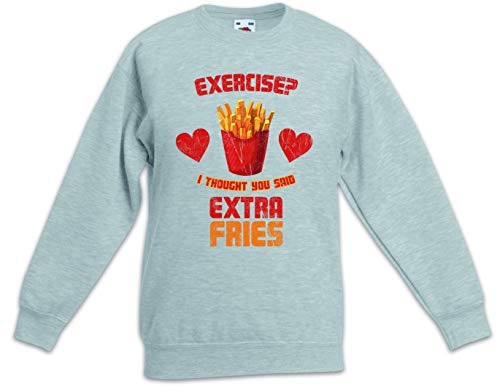 Sweat-shirt pullover enfant extra fries garçon fille confortable
